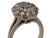 VINTAGE 14K WHITE GOLD DIAMOND RING PIC-6