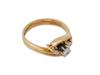 VINTAGE MAGIC GLO 14K GOLD DIAMOND ENGAGEMENT RING PIC-0