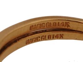 VINTAGE MAGIC GLO 14K GOLD DIAMOND ENGAGEMENT RING