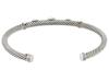 DAVID YURMAN 14K GOLD SILVER RUBIES SAPPHIRE BRACELET PIC-2