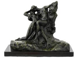 AFTER AUGUSTE RODIN FRENCH BRONZE SCULPTURE