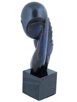 AFTER CONSTANTINE BRANCUSI ABSTRACT BRONZE SCULPTURE