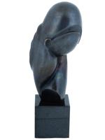 AFTER CONSTANTINE BRANCUSI ABSTRACT BRONZE SCULPTURE