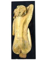 MODERNIST FEMALE NUDE BRONZE SCULPTURE SIGNED MILO