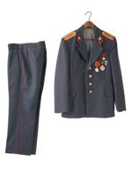 SOVIET UNION POLICE UNIFORM WITH AWARDS