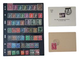 GERMAN WEIMAR REPUBLIC THIRD REICH STAMP SHEETS