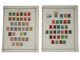 GERMAN WEIMAR REPUBLIC THIRD REICH STAMP SHEETS