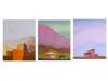 ORIGINAL TRIPTYCH OIL PAINTINGS BY ILIAS MOURATOV PIC-0