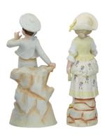 LARGE VINTAGE PORCELAIN CHILDREN FIGURINES