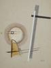 RUSSIAN SOVIET GEORGY STENBERG CONSTRUCTIVIST PAINTING PIC-1