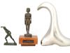 VINTAGE BRONZE AND ALUMINUM FIGURINES KUVSHINOFF PIC-1