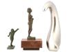 VINTAGE BRONZE AND ALUMINUM FIGURINES KUVSHINOFF PIC-2