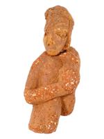 ANCIENT AFRICAN NOK TERRACOTTA FIGURAL SCULPTURE