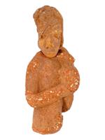 ANCIENT AFRICAN NOK TERRACOTTA FIGURAL SCULPTURE