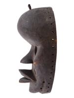 ANTIQUE AFRICAN CARVED WOOD MANDE TRIBAL DAN MASK