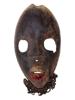 ANTIQUE AFRICAN CARVED WOOD MANDE TRIBAL DAN MASK PIC-1