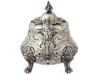 ANTIQUE 1865 ENGLISH STERLING SILVER TEAPOT SAVORY SONS PIC-4