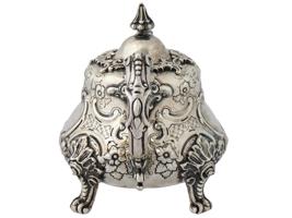 ANTIQUE 1865 ENGLISH STERLING SILVER TEAPOT SAVORY SONS