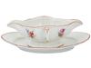 GERMAN PORCELAIN MEISSEN GRAVY BOWL AND SERVING PLATE PIC-1