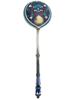 RUSSIAN SILVER AND CLOISONNE ENAMEL SERVING SPOON PIC-0