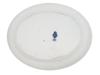 ANTIQUE ENGLISH VICTORIAN PORCELAIN BLUE WHITE PLATTER PIC-3