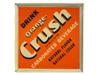 VINTAGE AMERICAN ORANGE CRUSH SODA ADVERTISING SIGN PIC-0