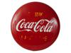 1950 VINTAGE AMERICAN COCA COLA BUTTON LARG TIN SIGN PIC-0