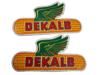 VINTAGE MASONITE FLYING EAR OF DEKALB SEED CORN SIGNS PIC-0