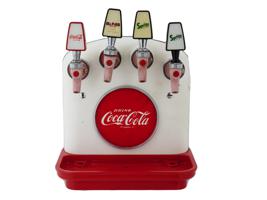 VINTAGE AMERICAN COCA COLA SODA TOMBSTONE DISPENSER