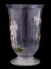 ANTIQUE BOHEMIAN MANNER ADAM EVE ENAMEL ART GOBLET PIC-2