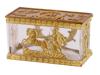 ANTIQUE FRENCH ROCK CRYSTAL AND GILT BRONZE BOX PIC-0