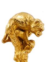 CHRISTOPHER FRATIN FRENCH MONKEY BRONZE FIGURAL SEAL