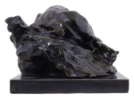 AFTER AUGUSTE RODIN FRENCH BRONZE SCULPTURE