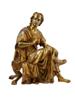 FRENCH GILT BRONZE SCULPTURE BY THEODORE DORIOT PIC-1