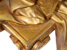 FRENCH GILT BRONZE SCULPTURE BY THEODORE DORIOT