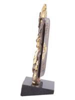 JUDAICA GILT BRONZE SCULPTURE BY FRANK MEISLER