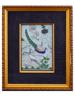 ANTIQUE INDIAN MINIATURE PAINTING OF PEACOCKS PIC-0