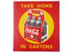 VINTAGE DRINK COCA COLA TIN ADVERTISING SIGNS PIC-1