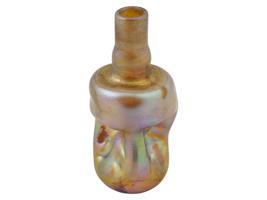 AFTER LCT TIFFANY FAVRILE MINIATURE GLASS VASE