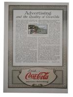 VINTAGE COCA COLA ARTICLE PAGES AND ADVERTISING