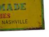 VINTAGE DUCK HEAD AND COWHIDE BRAND METAL AD SIGNS PIC-5