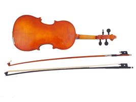 ANTIQUE ANTONIUS STRADIVARIUS MODEL WOOD VIOLIN W CASE