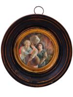 ANTIQUE 18TH C EUROPEAN MINIATURE PAINTING