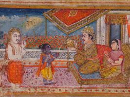 ANTIQUE INDIAN MUGHAL EMPIRE MINIATURE PAINTINGS