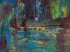 ATTRIBUTED TO GERHARD RICHTER ABSTRACT OIL PAINTING PIC-2