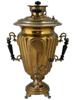 ANTIQUE RUSSIAN BRASS SAMOVAR BY BATASHEV FACTORY PIC-3