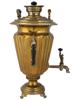 ANTIQUE RUSSIAN BRASS SAMOVAR BY BATASHEV FACTORY PIC-1