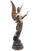 PATINATED BRONZE SCULPTURE BY EMILE LOUIS PICAULT PIC-3