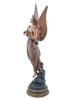 PATINATED BRONZE SCULPTURE BY EMILE LOUIS PICAULT PIC-2