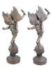 CAST METAL CHERUBS FIGURES AFTER EMILE BRUCHON PIC-3